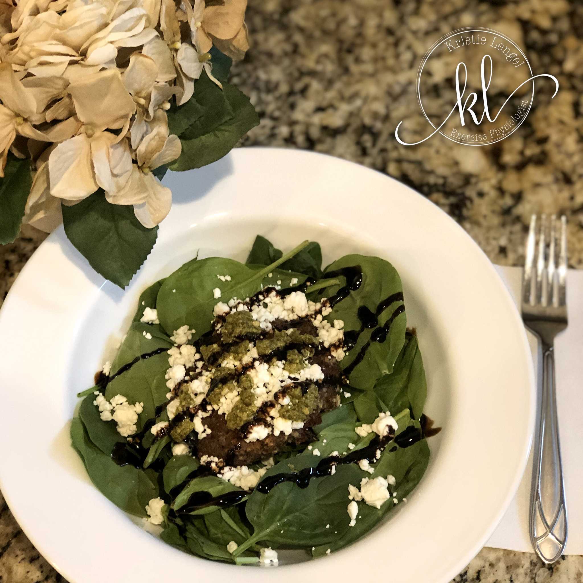 Sundried Tomato Burger Salad